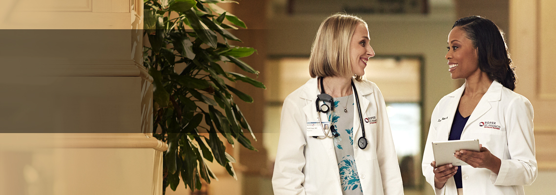two female doctors